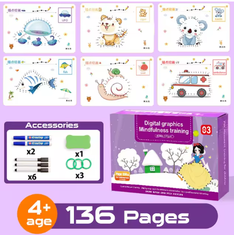 Livre d'apprentissage pour enfants - apprentissage des lettres