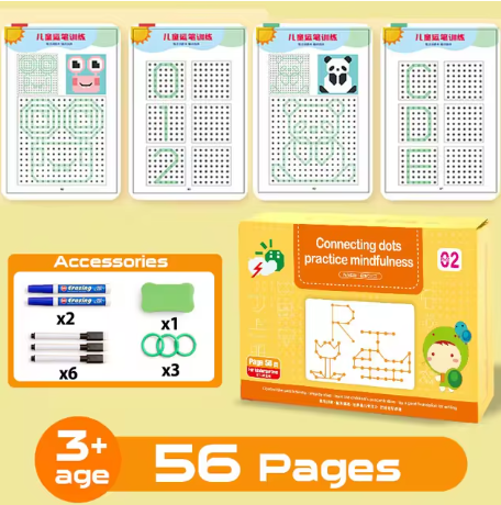 Livre d'apprentissage pour enfants - apprentissage des lettres