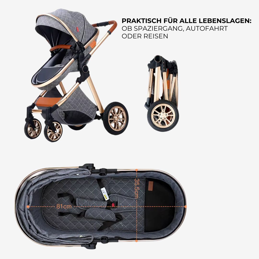 Royal Baby 3-in-1 Kinderwagen - Pampersparadise