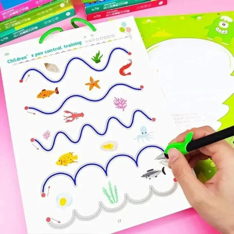 Livre d'apprentissage pour enfants - apprentissage des lettres